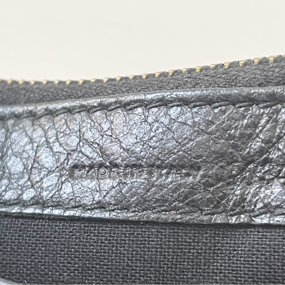 Balenciaga black leather city long snap wallet - Picture 9 of 13